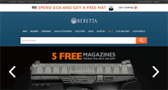 Desktop Screenshot of beretta.com